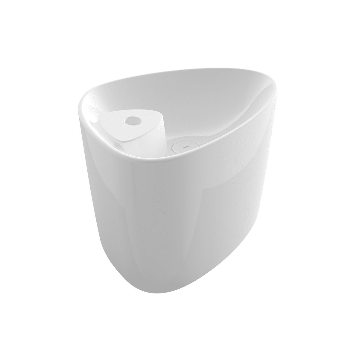 Bocchi Etna Monoblok Lavabo Parlak Beyaz Bocchi Etna Monoblok Lavabo Parlak Beyaz