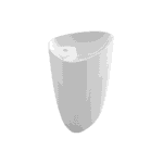 Bocchi Etna Monoblok Lavabo Parlak Beyaz - 1343-001-0126 - Monoblok Bütün Lavabo - 1