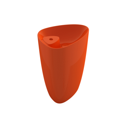 Bocchi Etna Monoblok Lavabo Parlak Turuncu - 1337-012-0126 - Monoblok Bütün Lavabo - 1