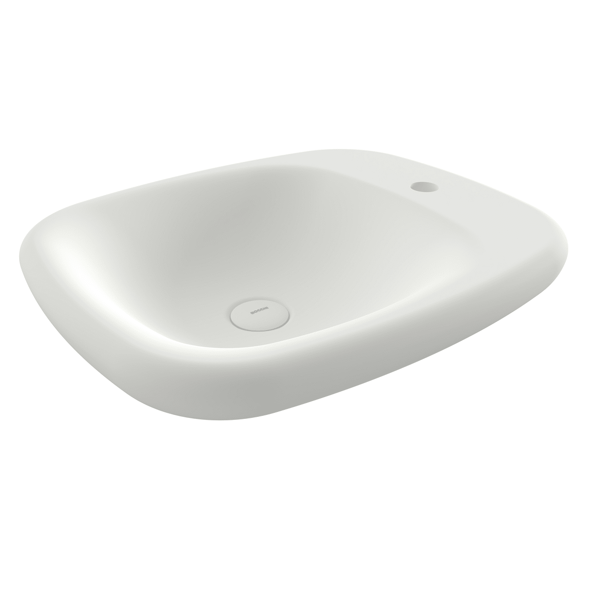 Bocchi Fenice Çanak Lavabo 55 cm Mat Beyaz Bocchi Fenice Çanak Lavabo 55 cm Mat Beyaz