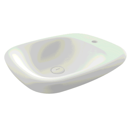 Bocchi Fenice Çanak Lavabo 55 cm Mat Beyaz - 1489-002-0126 - Çanak Lavabo - 1