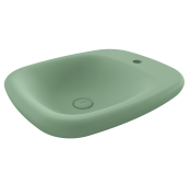 Bocchi Fenice Çanak Lavabo 55 cm Mat Mint Yeşil - 1489-033-0126 - Çanak Lavabo - 1