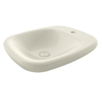 Bocchi Fenice Çanak Lavabo 55 cm Parlak Bisküvi - 1489-014-0126 - Çanak Lavabo - 1