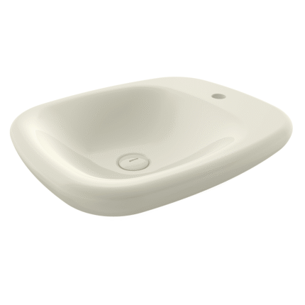 Bocchi Fenice Çanak Lavabo 55 cm Parlak Bisküvi - 1489-014-0126 - Çanak Lavabo - 1