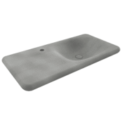Bocchi Fenice Etajerli Lavabo Mat Beton - 1490-069-0126 - Etajerli Lavabo - 1