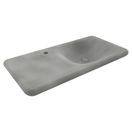 Bocchi Fenice Etajerli Lavabo Mat Beton - 1490-069-0126 - Etajerli Lavabo - 1