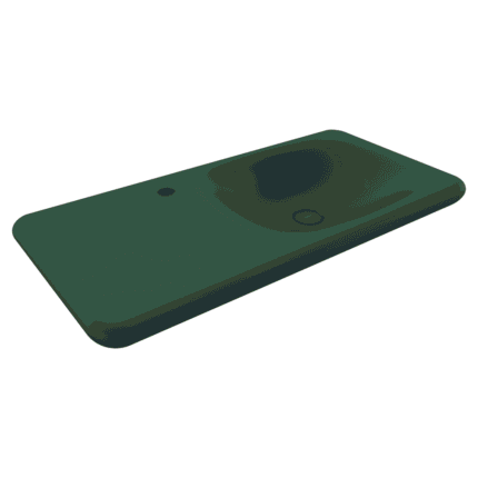 Bocchi Fenice Etajerli Lavabo Mat Yeşil - 1490-027-0126 - Etajerli Lavabo - 1