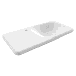 Bocchi Fenice Etajerli Lavabo Parlak Beyaz - 1490-001-0126 - Etajerli Lavabo - 1