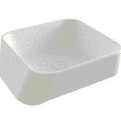 Bocchi Firenze Çanak Lavabo Mat Beyaz - BOC-1005-002-0125 - Bocchi Kampanyalı Ürünler - 1