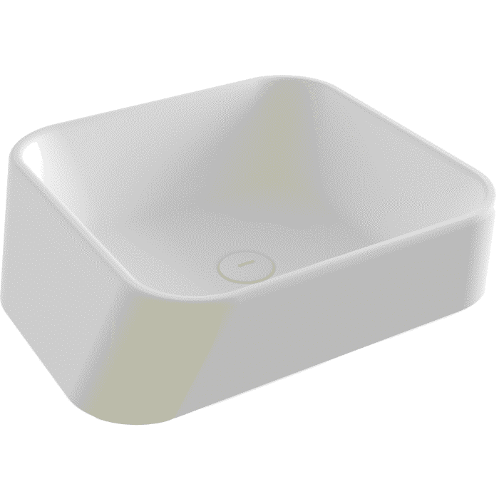 Bocchi Firenze Çanak Lavabo Mat Beyaz