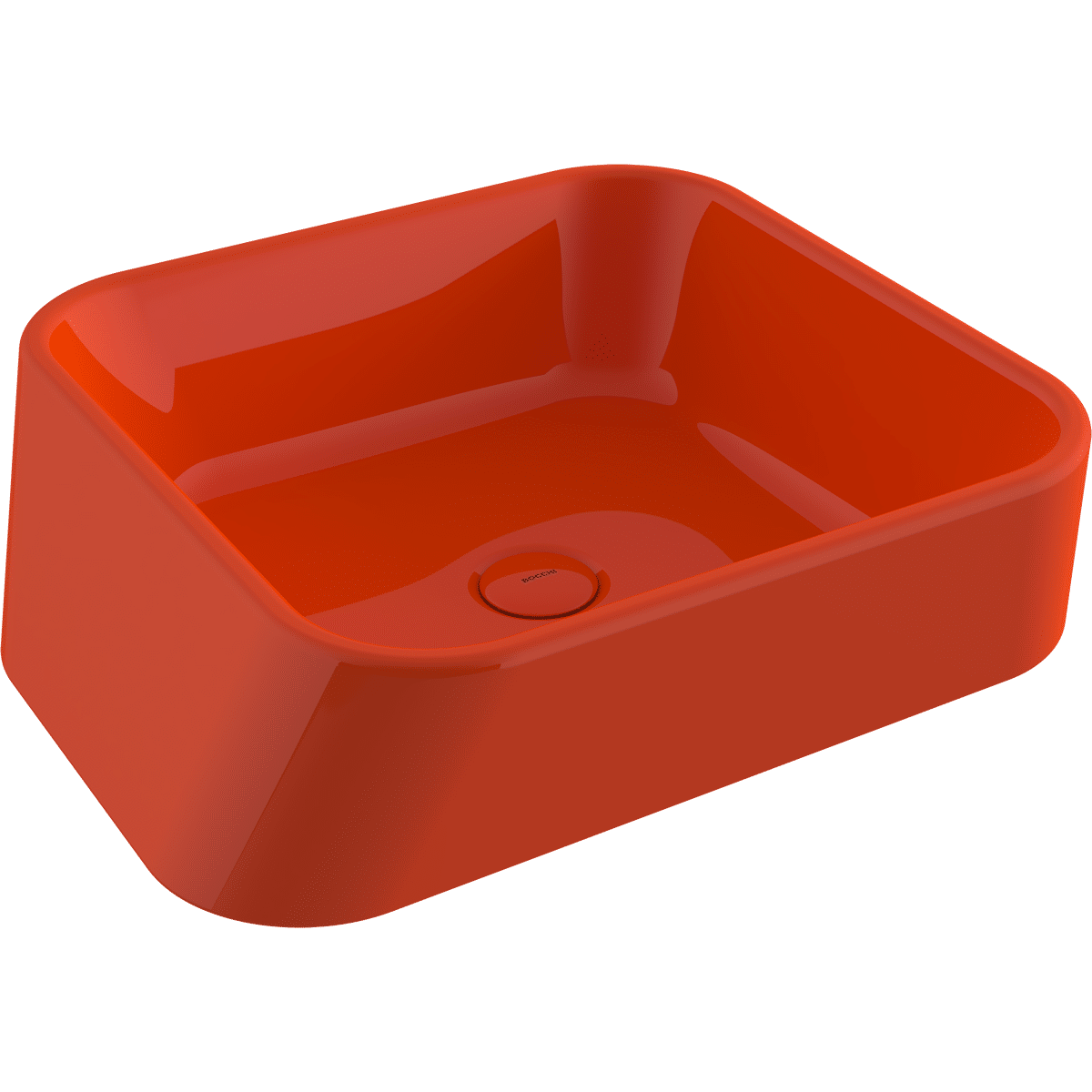 Bocchi Firenze Çanak Lavabo Parlak Turuncu Bocchi Firenze Çanak Lavabo Parlak Turuncu