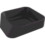 Bocchi Firenze Çanak Lavabo Mat Antrasit - 1005-020-0125 - Çanak Lavabo - 1