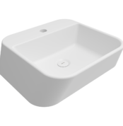 Bocchi Firenze Çanak Lavabo Mat Beyaz - 1074-002-0126 - Çanak Lavabo