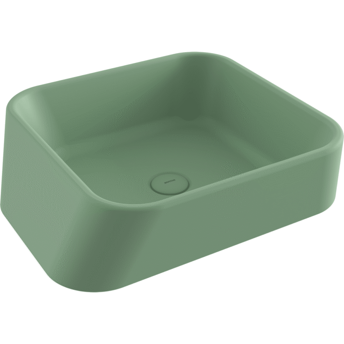 Bocchi Firenze Çanak Lavabo Mat Mint Yeşil - 1005-033-0125 - Çanak Lavabo - 1