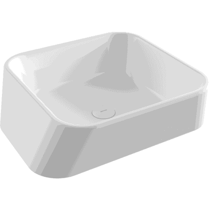 Bocchi Firenze Çanak Lavabo Parlak Beyaz - 1005-001-0125 - Çanak Lavabo - 1
