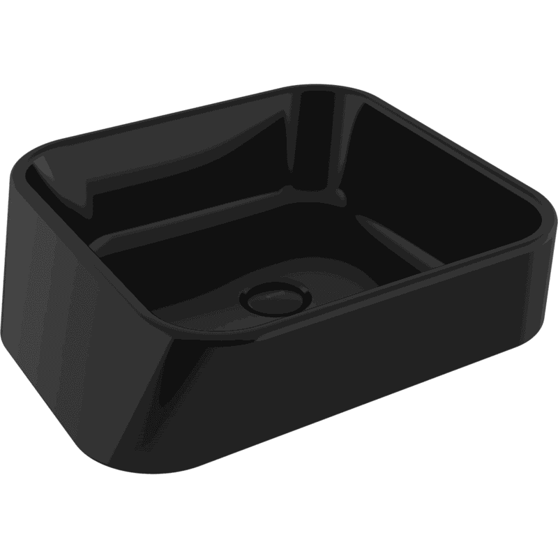 Bocchi Firenze Çanak Lavabo Parlak Siyah - 1005-005-0125 - Çanak Lavabo - 1