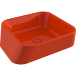 Bocchi Firenze Çanak Lavabo Parlak Turuncu - 1005-012-0125 - Çanak Lavabo - 1