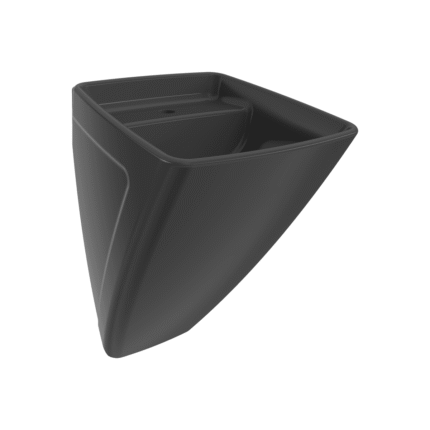 Bocchi Firenze Monoblok Lavabo Parlak Siyah