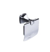 Bocchi Genoa Tuvalet Kağıtlığı - Kapaklı Krom - 3018-0008 - Tuvalet Kağıtlık - 1