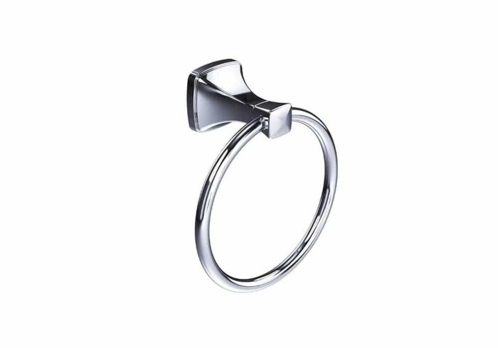 Bocchi Genoa Yuvarlak Havluluk 170 mm Krom - 3018-0004 - Havluluk - 1