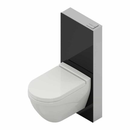 Bocchi Glassbox Asma Klozet Kullanımı Siyah