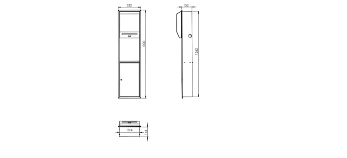 Bocchi Kağıt Dispenseri Çöp Kovalı Fotoselli Sıva Üstü Mat Paslanmaz Çelik