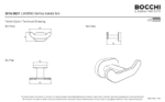 Bocchi Livorno Bornoz Askılığı - İkili Krom - 3014-0001 - Askılık, Bornoz Askılığı - 2