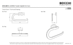 Bocchi Livorno Tuvalet Kağıtlığı - Yarı Açık Krom - 3014-0013 - Tuvalet Kağıtlık - 2