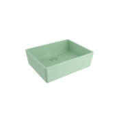 Bocchi Milano Çanak Lavabo 50 cm Mat Mint Yeşil - 1215-033-0125 - Çanak Lavabo