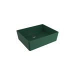 Bocchi Milano Çanak Lavabo 50 cm Mat Yeşil - 1215-027-0125 - Çanak Lavabo