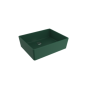 Bocchi Milano Çanak Lavabo 50 cm Mat Yeşil - 1215-027-0125 - Çanak Lavabo