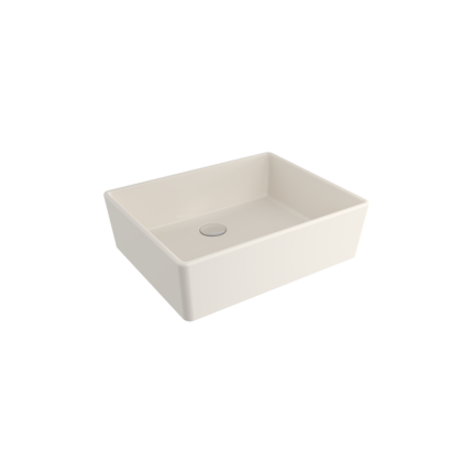 Bocchi Milano Çanak Lavabo 50 cm Parlak Bisküvi - 1215-014-0125 - Çanak Lavabo