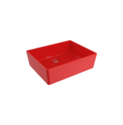 Bocchi Milano Çanak Lavabo 50 cm Parlak Kırmızı - 1215-019-0125 - Çanak Lavabo