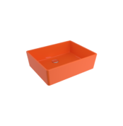 Bocchi Milano Çanak Lavabo 50 cm Parlak Turuncu - 1215-012-0125 - Çanak Lavabo