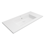 Bocchi Milano Etajerli Lavabo 100 cm Mat Beyaz