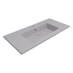 Bocchi Milano Etajerli Lavabo 100 cm Mat Gri - 1105-006-0126 - Etajerli Lavabo