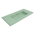 Bocchi Milano Etajerli Lavabo 100 cm Mat Mint Yeşil - 1105-033-0126 - Etajerli Lavabo