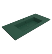 Bocchi Milano Etajerli Lavabo 100 cm Mat Yeşil - 1105-027-0126 - Etajerli Lavabo