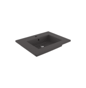 Bocchi Milano Etajerli Lavabo 60 cm Mat Antrasit