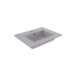 Bocchi Milano Etajerli Lavabo 60 cm Mat Gri - 1161-006-0126 - Etajerli Lavabo