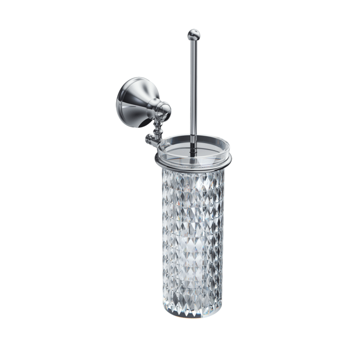 Bocchi Nuova Lombardia Tuvalet Fırçalığı Krom - 3022-0011 - Klozet Temizleme Fırçası - 1