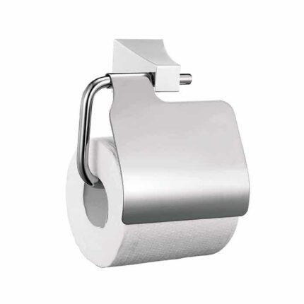 Bocchi Padova Tuvalet Kağıtlığı - Kapaklı Krom - 3017-0007 - Tuvalet Kağıtlık - 1
