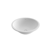 Bocchi Parma Tezgah Altı Lavabo 56 cm Parlak Beyaz - 1384-001-0125 - Tezgah Altı Hilton Lavabo