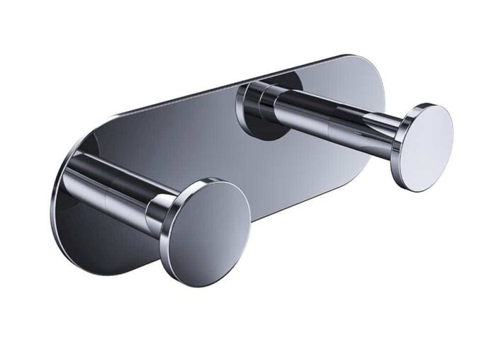 Bocchi Piave Bornoz Askılığı - İkili Krom - 3015-0014 - Askılık, Bornoz Askılığı - 1