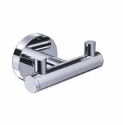 Bocchi Piave Bornoz Askılığı - İkili Krom - 3015-0001 - Askılık, Bornoz Askılığı - 1