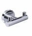 Bocchi Piave Bornoz Askılığı - İkili Krom - 3015-0001 - Askılık, Bornoz Askılığı - 1