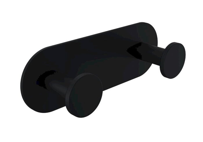 Bocchi Piave Bornoz Askılığı - İkili Mat Siyah - 3015-0014-AB - Askılık, Bornoz Askılığı - 1