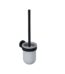 Bocchi Piave Tuvalet Fırçalığı Mat Siyah - 3015-0008-AB - Klozet Temizleme Fırçası - 1