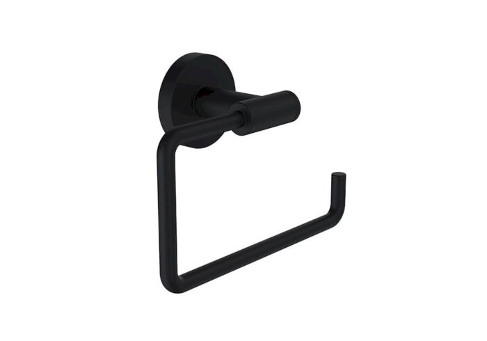 Bocchi Piave Tuvalet Kağıtlığı - Yarı Açık Mat Siyah - 3015-0005-AB - Tuvalet Kağıtlık - 1