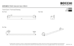 Bocchi Piave Uzun Havluluk 498 mm Krom - 3015-0013 - Havluluk - 2